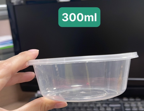 Hộp nhựa tròn 300ml