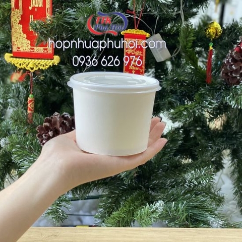 Tô giấy đựng súp canh 400ml
