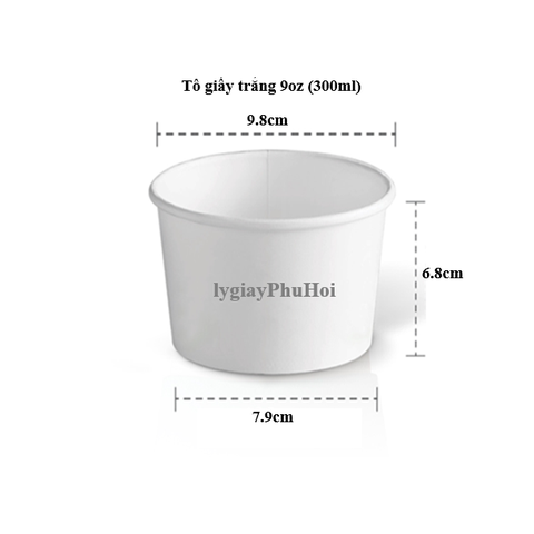 Tô Giấy 9oz (300ml)