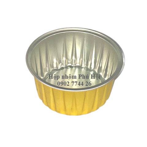 Tô nhôm màu vàng đựng lẩu cao cấp 3500ml