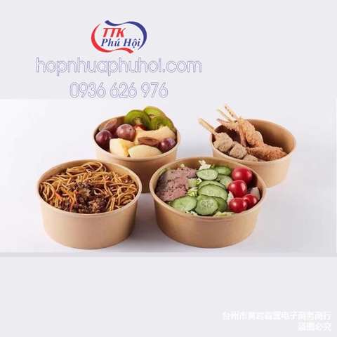 Tô giấy, thố giấy Kraft