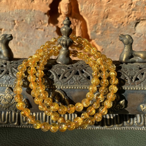 Vòng tay thạch anh tóc vàng