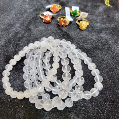 Vòng tay Thạch anh trắng