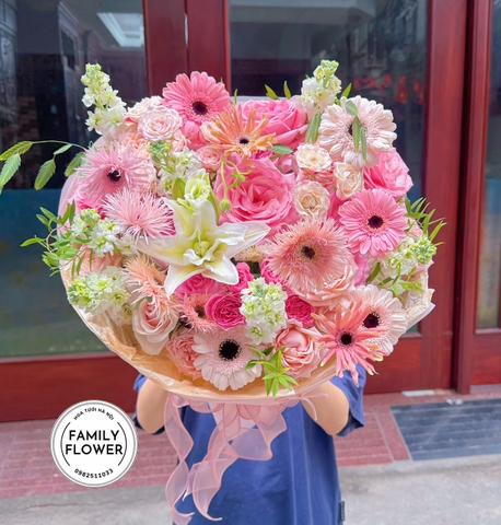 Bó Hoa 20/10 Hà Nội – Hoa Tươi Chúc Mừng Ngày Phụ Nữ Việt Nam | Family Flower
