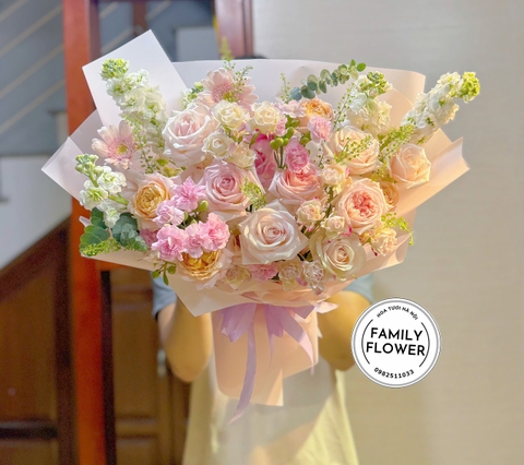 Bó hoa hồng tặng bạn gái ! Hoa tặng vợ quận Đống Đa ! Hoa tươi Đống Đa