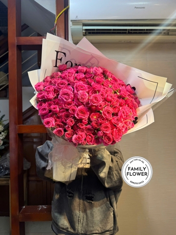 Bó hồng sophia tặng bạn gái - Hoa tươi ba đình - hoa tươi Hà Nội -