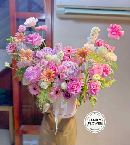 Hộp hoa chúc mừng sinh nhật công ty quận Ba Đình ! Hoa sinh nhật Ba Đình Hà Nội