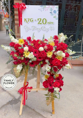 Kệ hoa khung tranh tặng sinh nhật quận Ba Đình ! Hoa tươi Ba Đình