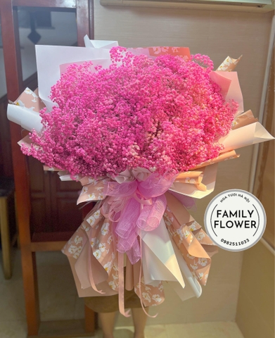 Bó hoa baby khổng lồ tặng sinh nhật bạn gái quận Tây Hồ Hà Nội ! Hoa tươi Tây Hồ
