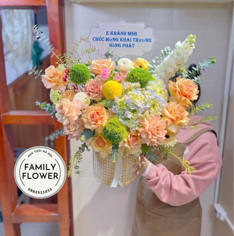 Lẵng hoa khai trương ! Mua hoa khai trương Ba Đình Hoàn Kiếm Hà Nội ! Mua hoa tươi online Hà Nội