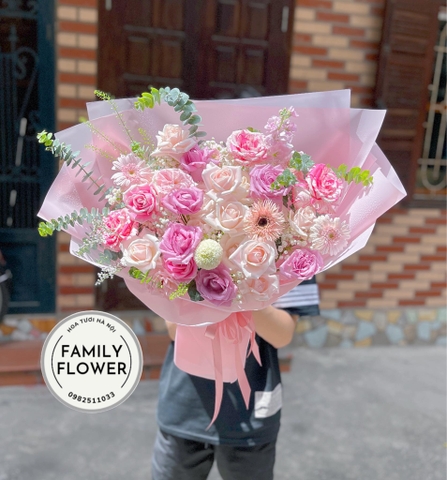 Bó hoa tặng sinh nhật Hà Nội ! Mua hoa sinh nhật Hà Nội ! Hoa sinh nhật Hà Nội