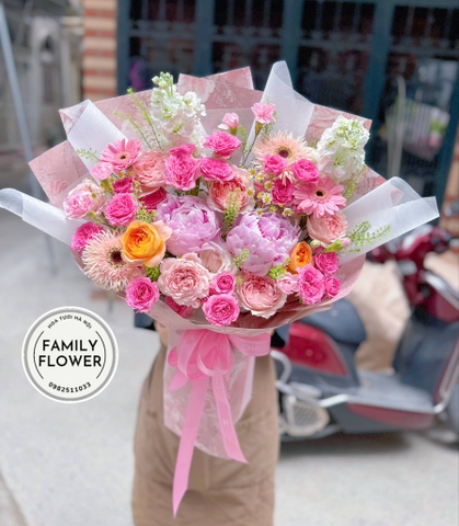 Bó hoa tặng sinh nhật mẹ ở quận Đống Đa , Ba Đình Hà Nội ! Hoa tươi Ba Đình