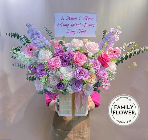 Hoa khai trương Hà Nội ! Mua hoa khai trương Hà Nội