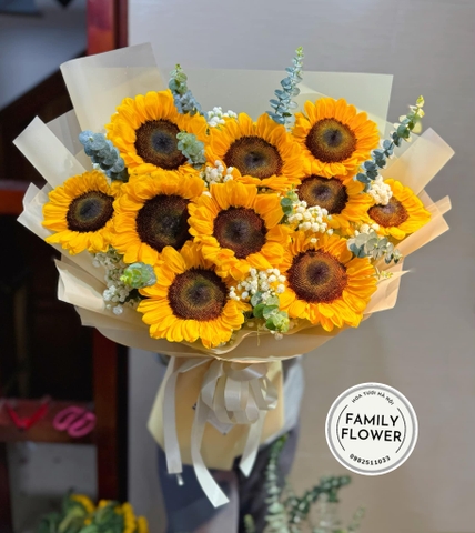 Bó hoa hướng dương ở Hà Nội ! Hoa tốt nghiệp ! Hoa hướng dương