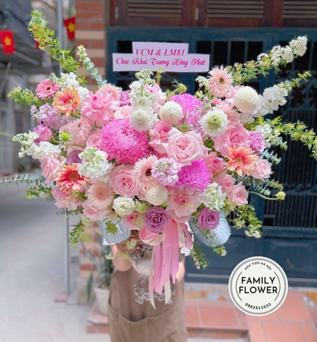 Bình hoa tươi tặng đối tác quan trọng quận Cầu Giấy ,Đống Đa  Hà Nội ,  Điện Hoa Hà Nội