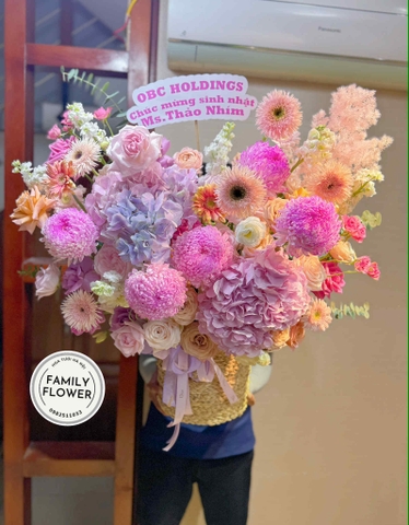 Lẵng hoa chúc mừng sinh nhật quận Ba Đình Hà Nội ! Hoa sinh nhật Ba Đình . hoa tươi Ba Đình
