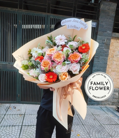 Bó hoa chúc mừng sinh nhật đẹp tại Cầu Giấy - Hoa tươi Hà Nội - Hoa tươi Cầu Giấy