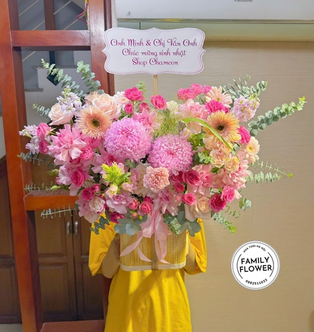 Lẵng Hoa 20 Tháng 10 Quận Ba Đình Hà Nội – Hoa Tươi Chúc Mừng Ngày Phụ Nữ Việt Nam