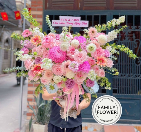 Bình hoa tươi tặng đối tác quan trọng quận Cầu Giấy ,Đống Đa  Hà Nội ,  Điện Hoa Hà Nội