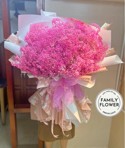 Bó hoa baby khổng lồ tặng sinh nhật bạn gái quận Tây Hồ Hà Nội ! Hoa tươi Tây Hồ