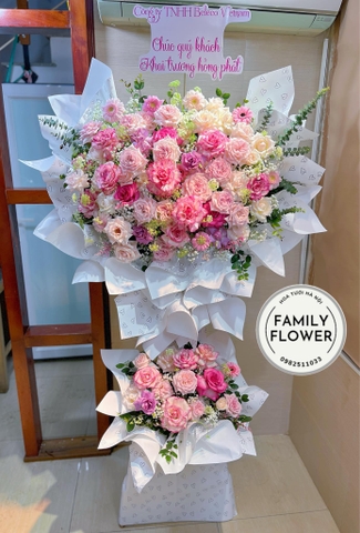 Hoa khai trương ! Mua hoa khai trương Hà Nội ! Kệ hoa chúc mừng khai trương