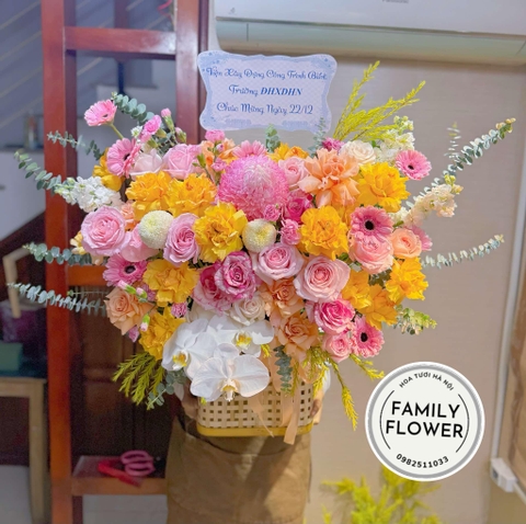 Hoa chúc mừng thành lập quân đội ở Ba Đình ! Hoa tươi Ba Đình