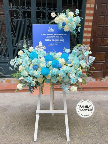 Kệ hoa khung tranh khai trương tặng chúc mừng tại Ba Đình Hà Nội ! Mua hoa tươi online Hà Nội