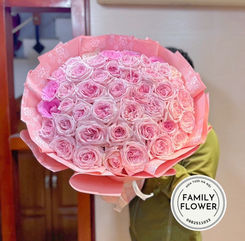 Bó hoa hồng ohara hồng tặng người yêu ! Hoa tặng người yêu Hà Nội