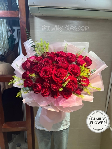 Bó hoa hồng đỏ tặng người yêu quận Ba Đình , Hoàn Kiếm Hà Nội ! Mua hoa hồng đỏ Hà Nội