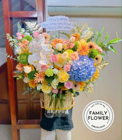 Lẵng hoa chúc mừng ngày nhà giáo Việt Nam 20 tháng 11 ! Hoa tươi Hà Nội