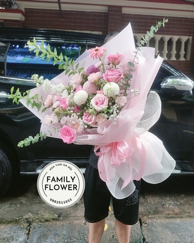 Bó hoa chúc mừng sinh nhật đẹp tại Cầu Giấy. Hoa tươi Hà Nội