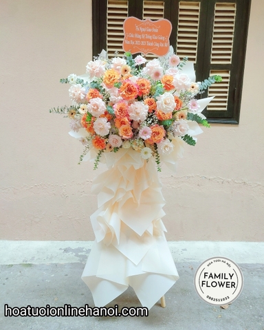 Cây hoa chúc mừng năm học mới tại Hà Nội - Điện hoa Hà Nội.