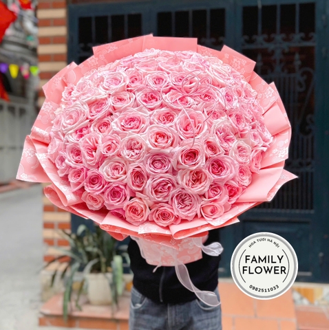 Ohara hồng ! Bó hoa hồng ohara tặng người yêu ở Hà Nội ! Mua hoa tươi Hà Nội