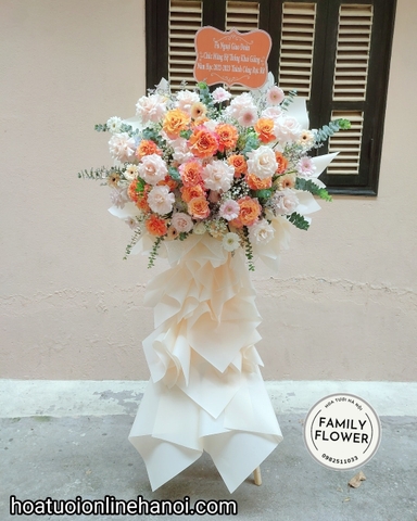 Cây hoa chúc mừng năm học mới tại Hà Nội - Điện hoa Hà Nội.