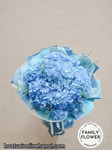 Bó hoa cẩm tú cầu chúc mừng sinh nhật vợ , bà xã tại Cầu Giấy . Hoa tươi Hà Nội.