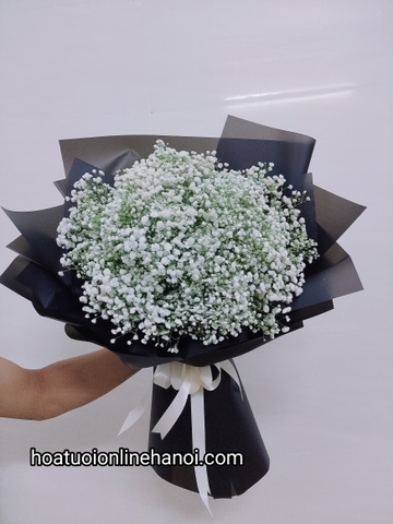 Bó hoa baby tặng người thương tại Cầu Giấy . Hoa baby Hà Nội.