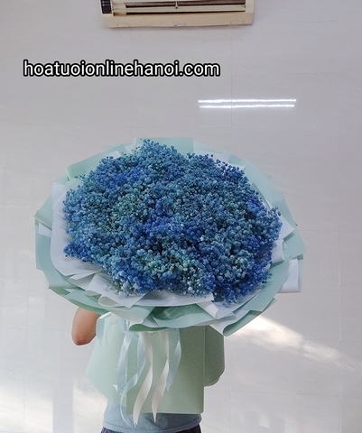 Bó hoa baby xanh ngát đẹp tại Hà Nội .  Hoa Baby Hà Nội