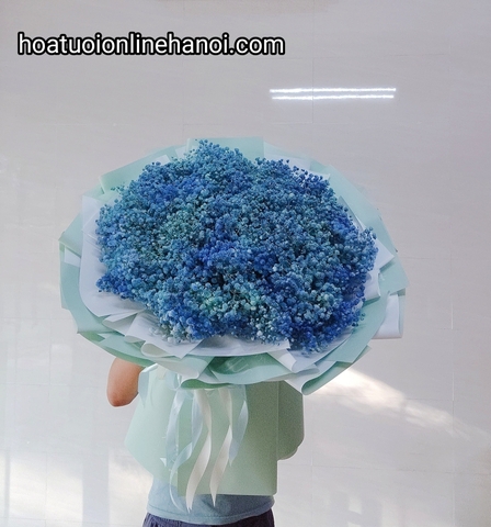 Bó hoa baby xanh ngát đẹp tại Hà Nội .  Hoa Baby Hà Nội