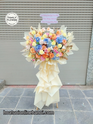 Hoa chúc mừng khai trương , kỷ niệm thành lập công ty, hội nghị , sự kiện ở Hà Nội. Hoa khai trương Hà Nội.