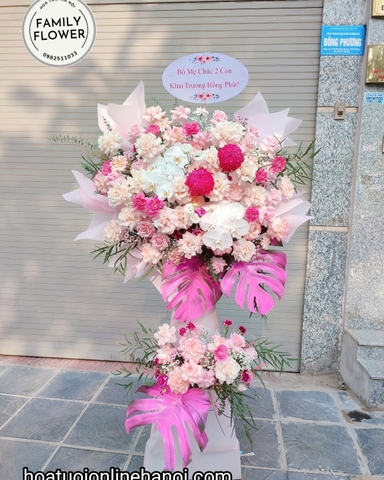 Cây hoa khai trương vip tặng đối tác quan trọng , sếp đẹp ở Cầu Giấy - Hà Nội. Hoa Khai Trương Hà Nội.