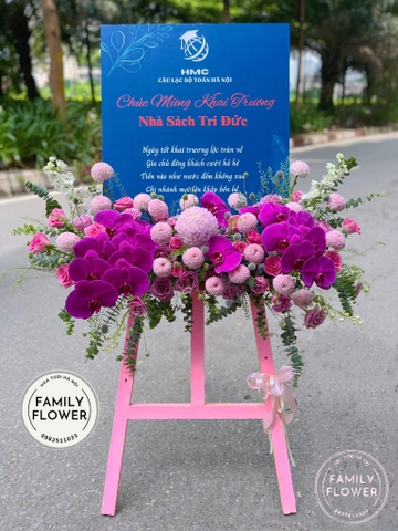 Kệ hoa khung tranh chúc mừng khai trương ở quận Cầu Giấy , Ba Đình Hà Nội ! , hoa tươi Hà Nội