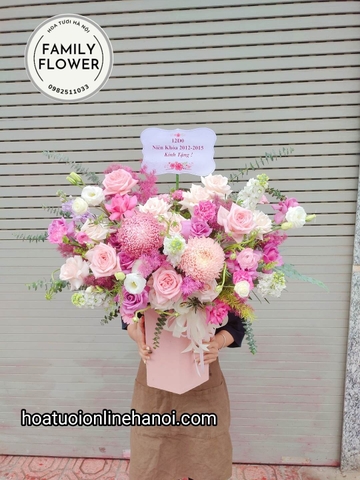 Lẵng hoa chúc mừng thầy cô nhân ngày 20/11 tại Hà Nội