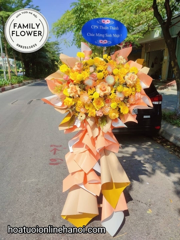 Hoa sinh nhật . Cây hoa chúc mừng sinh nhật sếp , bạn bè , người thân đẹp tại Hà Nội.