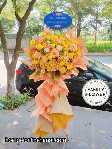 Hoa sinh nhật . Cây hoa chúc mừng sinh nhật sếp , bạn bè , người thân đẹp tại Hà Nội.