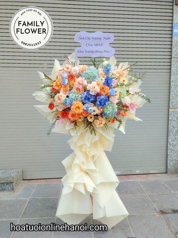 Cây hoa khai trương chúc mừng bạn bè, người thân, đối tác làm ăn tại Ba Đình, Đống Đa, Cầu Giấy, Hà Nội.