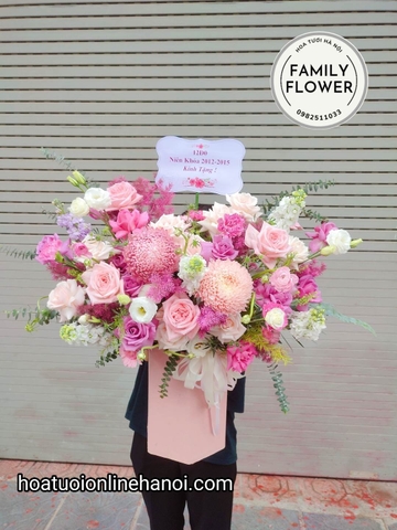 Lẵng hoa chúc mừng thầy cô nhân ngày 20/11 tại Hà Nội