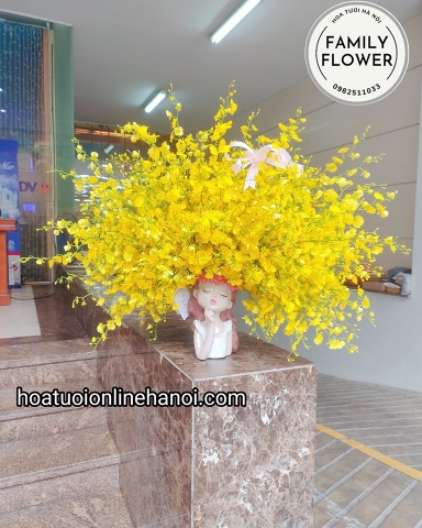BÌNH HOA VŨ NỮ VIP TẶNG SẾP , ĐỐI TÁC QUAN TRỌNG Ở HÀ NỘI . HOA TẶNG SẾP Ở HÀ NỘI