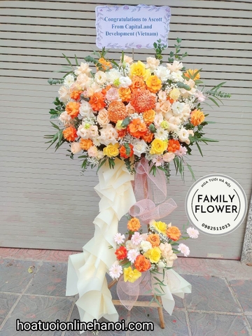 Kệ hoa khai trương , chúc mừng sinh nhật , hội nghị , sự kiện quan trọng tại quận Đống Đa .