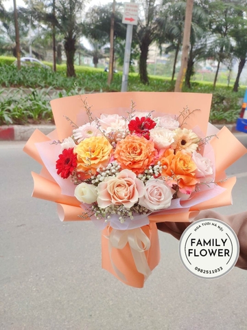 Hoa 8 - 3 . bó hoa chúc mừng ngày quốc tế phụ nữ 8 -3 ở HÀ NỘI