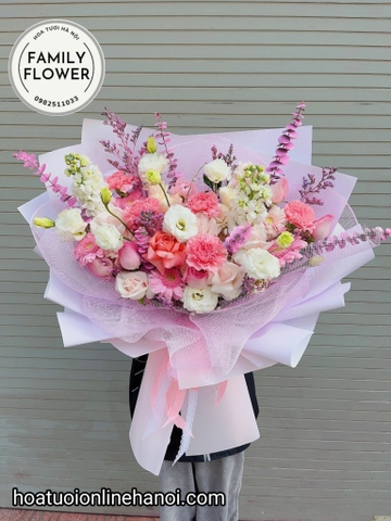 Hoa sinh nhật ! Bó hoa tặng sinh nhật đẹp tại quận Cầu Giấy _ Ba Đình - Hà Nội